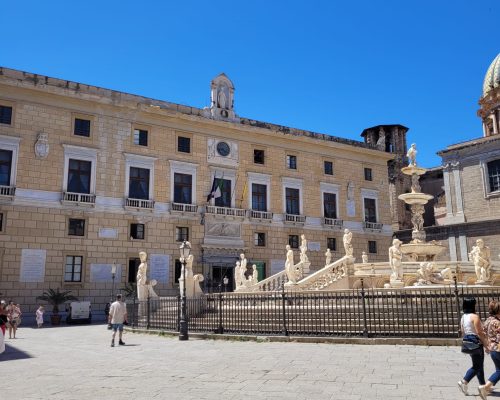 Piazza Pretoria in Palermo