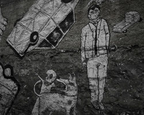 Street art rondom Piazza Caracciolo, Palermo