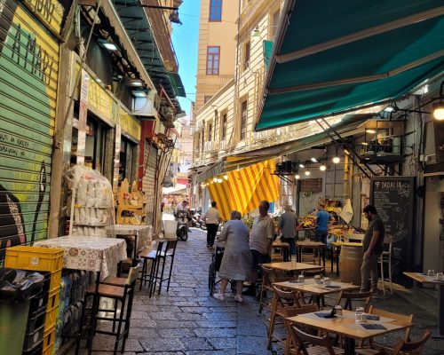 de kleine steegjes in palermo