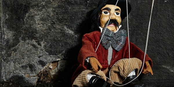 het Siciliaanse poppentheater in Palermo